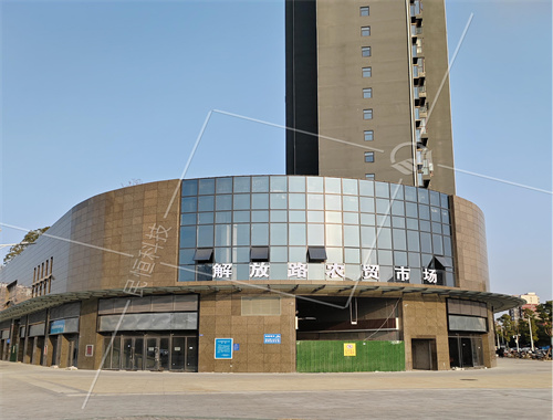 湖北石首解放路农贸市场