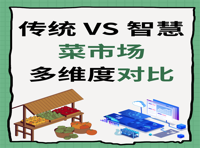 传统vs智慧，菜市场多维度对比